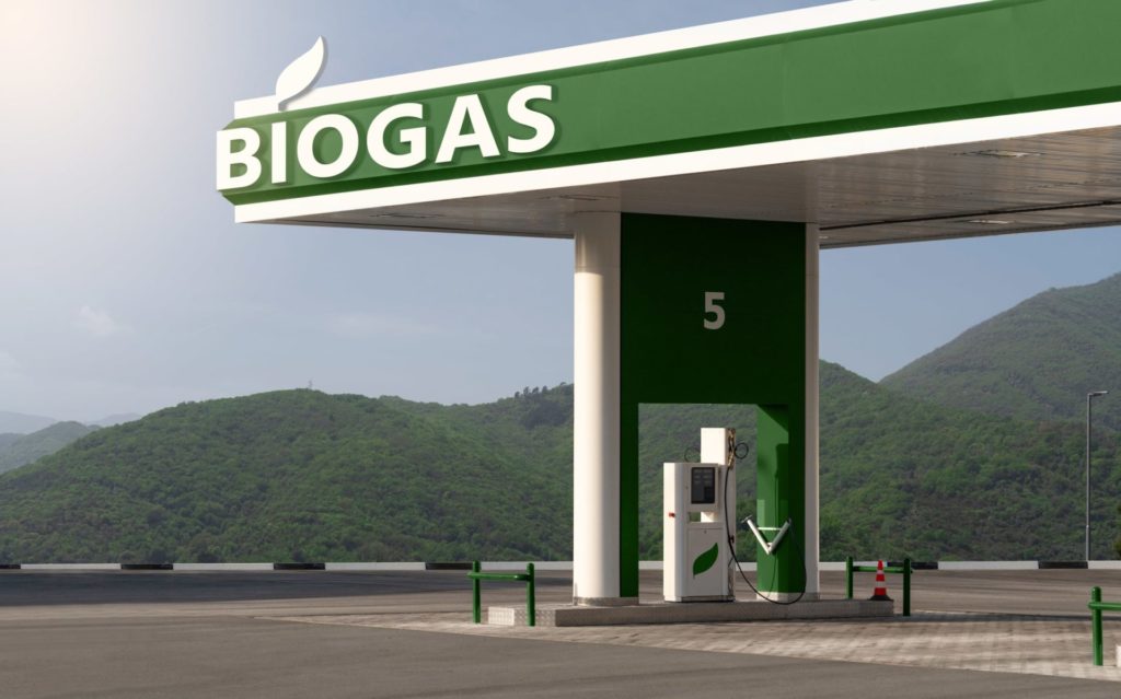 Biogastankstelle