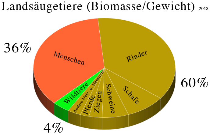 Biomasse Landsäugetiere