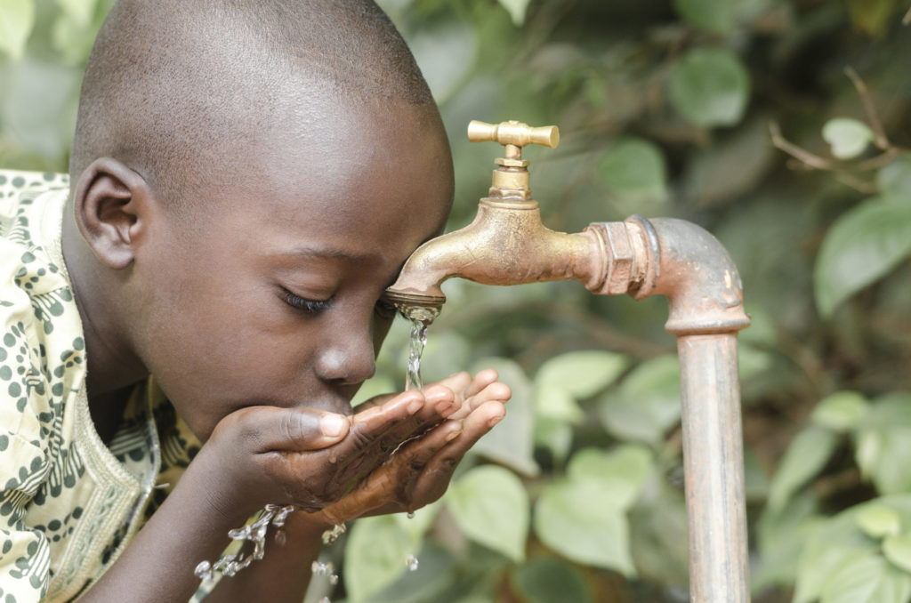 Wasserknappheit in Afrika